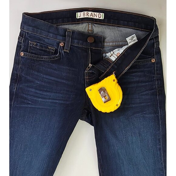 J Brand Size 24X34 Womens Babe Classic Flare Blue Denim 5 Pocket Low Rise Jeans - Picture 13 of 13